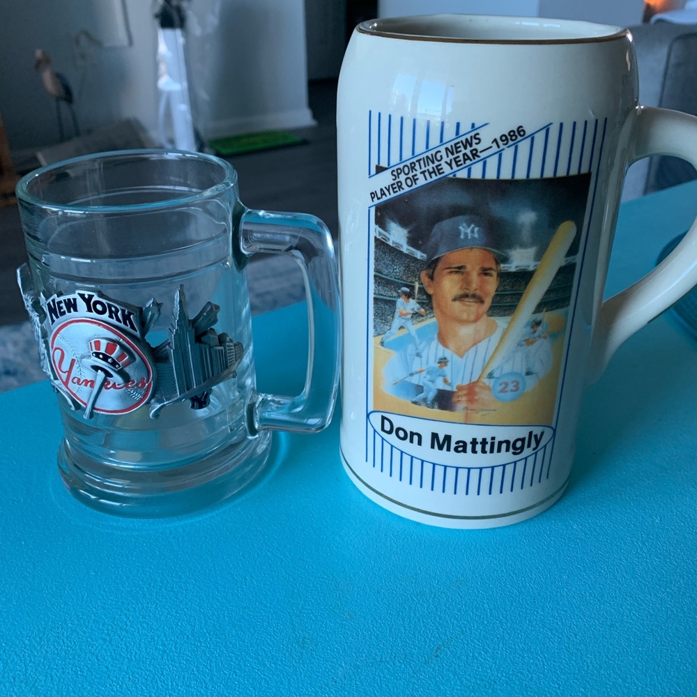 Yankees collectible mugs